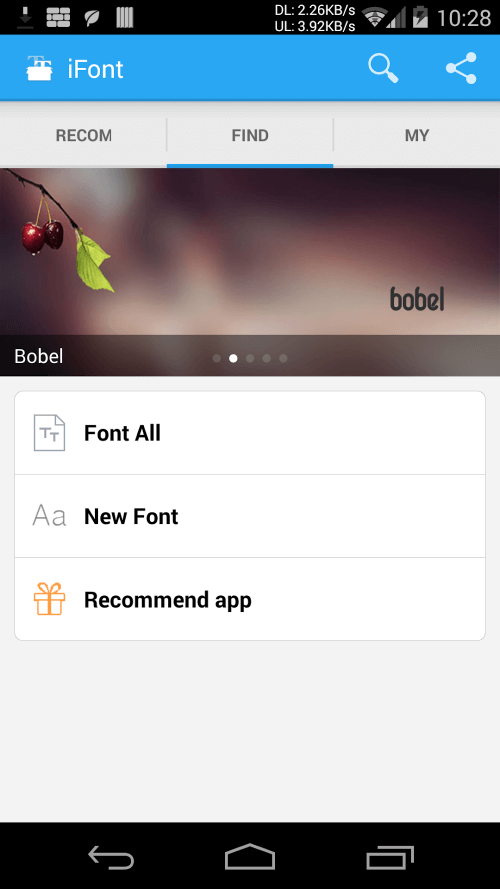 iFont Screenshot 2